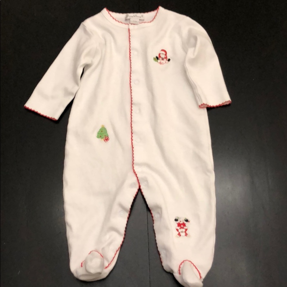 Kissy Kissy Christmas Onesie